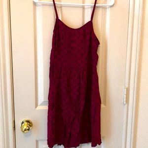 Maroon Dress